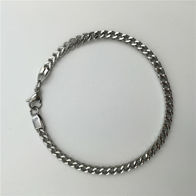 Men's Fashion Jewelry Franco Chain 316L Stainless Steel Bracelet B109