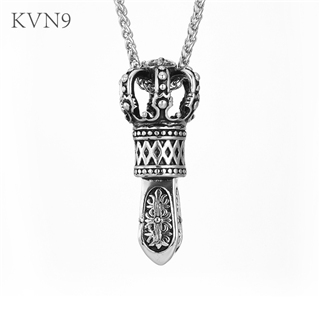Vintage Religious Apparatus Pendant Necklace Mens New Design Jewelry Stainless Steel Necklace S358