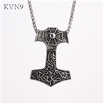 Anchor Shape w/ Cross Pendant Vintage Jewelry Stainless Steel New Design Necklace S448